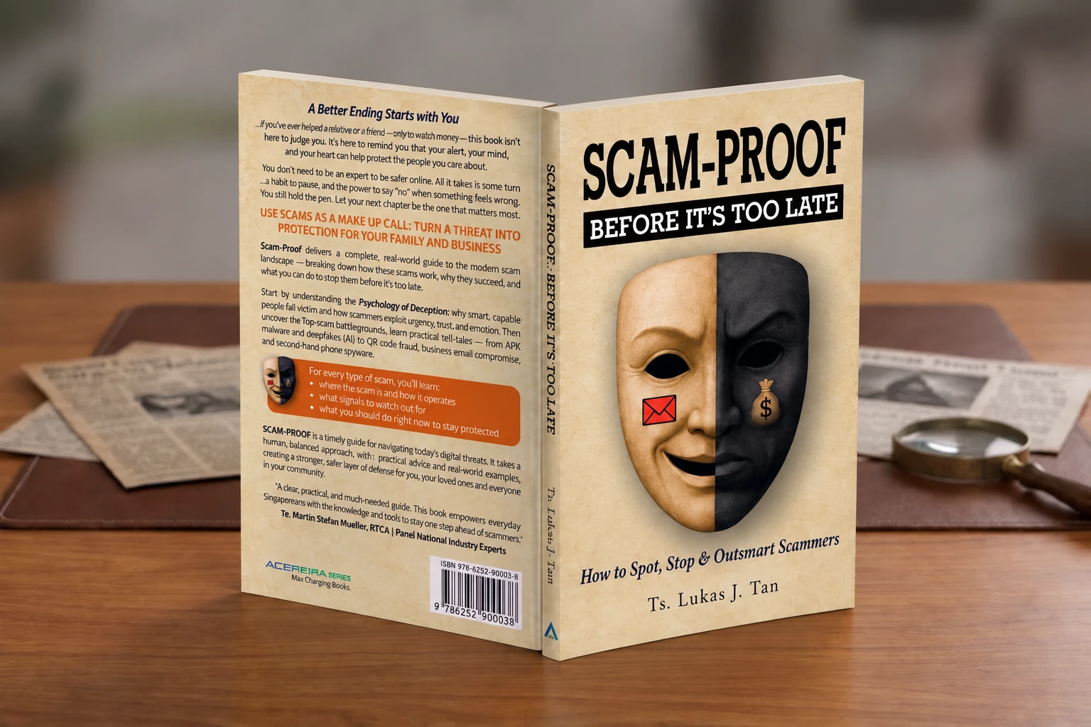 Scam-Proof: Before It's Too Late by Ts. Lukas J. Tan